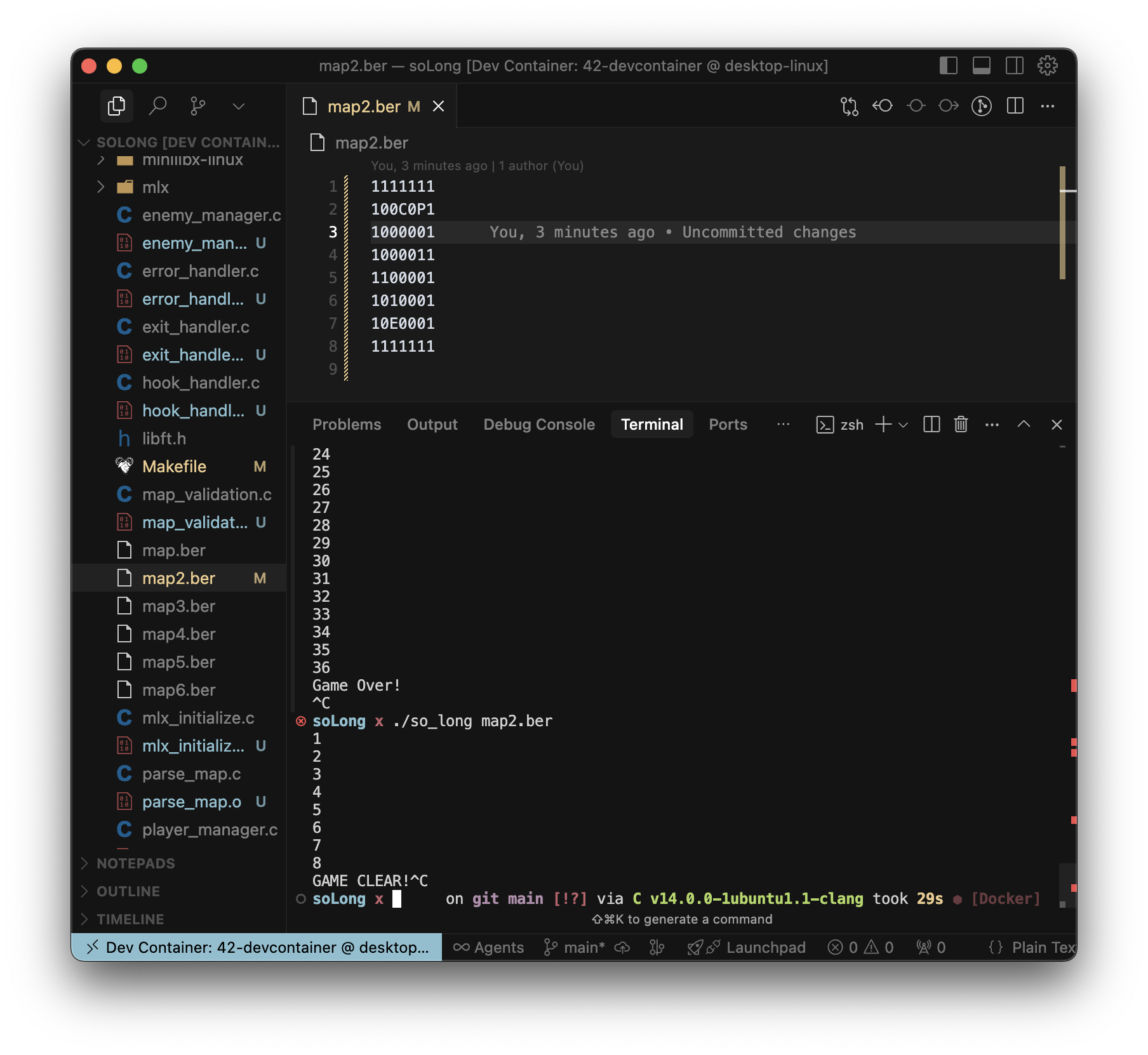Linux Dev Container